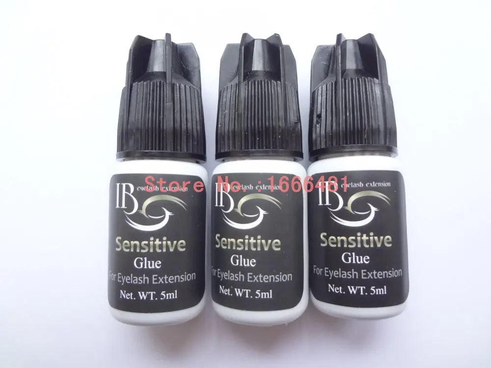 3 pcs IB Sensitive Eyelash Extension Glue 5ml Safty Glue for False