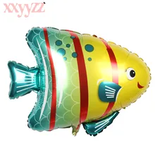 XXYYZZ мультфильм алюминиевый рыбный шар детское украшение для вечеринки воздушный шар высокого качества подарок