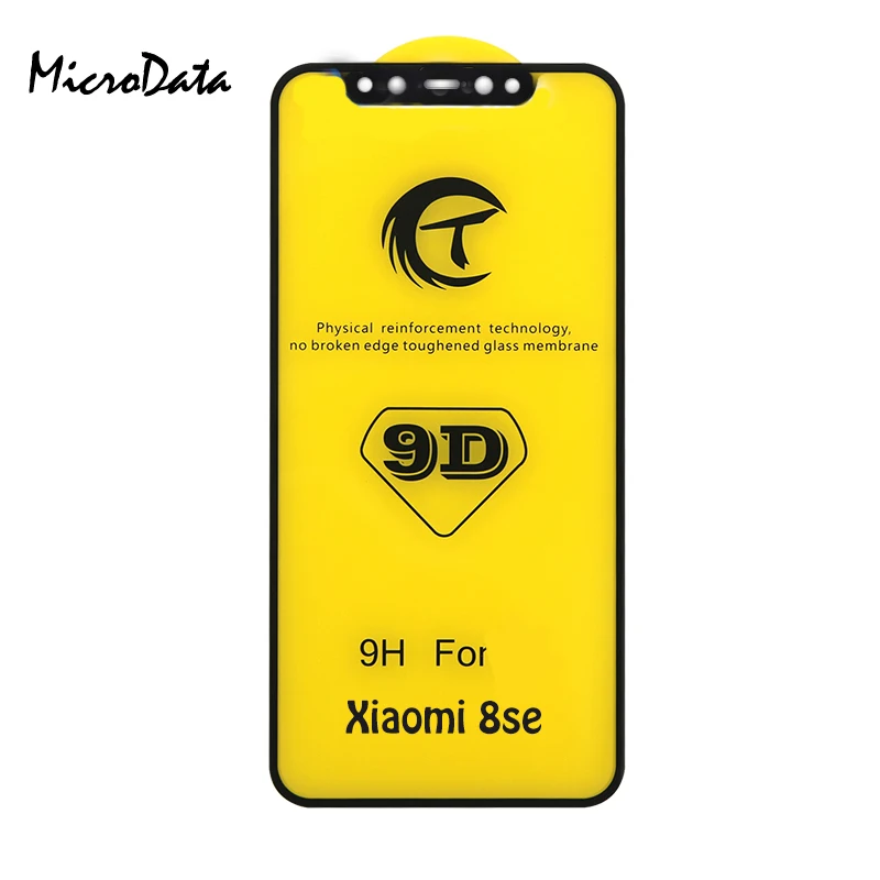 

MicroData For For Xiaomi Mi8 8se Mi8 Youth Edition Front Tempered Glass Full Coverage 9D HD Screen Protector Protective Film