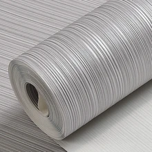 Современные Простые 3D тисненые вертикальные полосы обои для гостиной спальни кабинет однотонный фон домашний Декор ПВХ обои 3 D