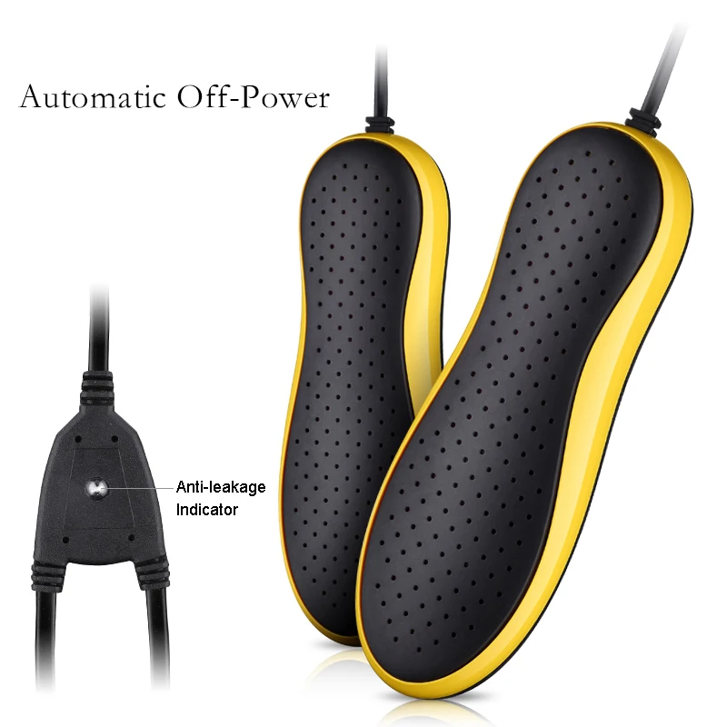 En Ligne LUCOG Portable électrique réglage de la synchronisation sèche chaussures désodorisation stérilisation déshumidification chaussures au four sèche linge pour chaussures 20W