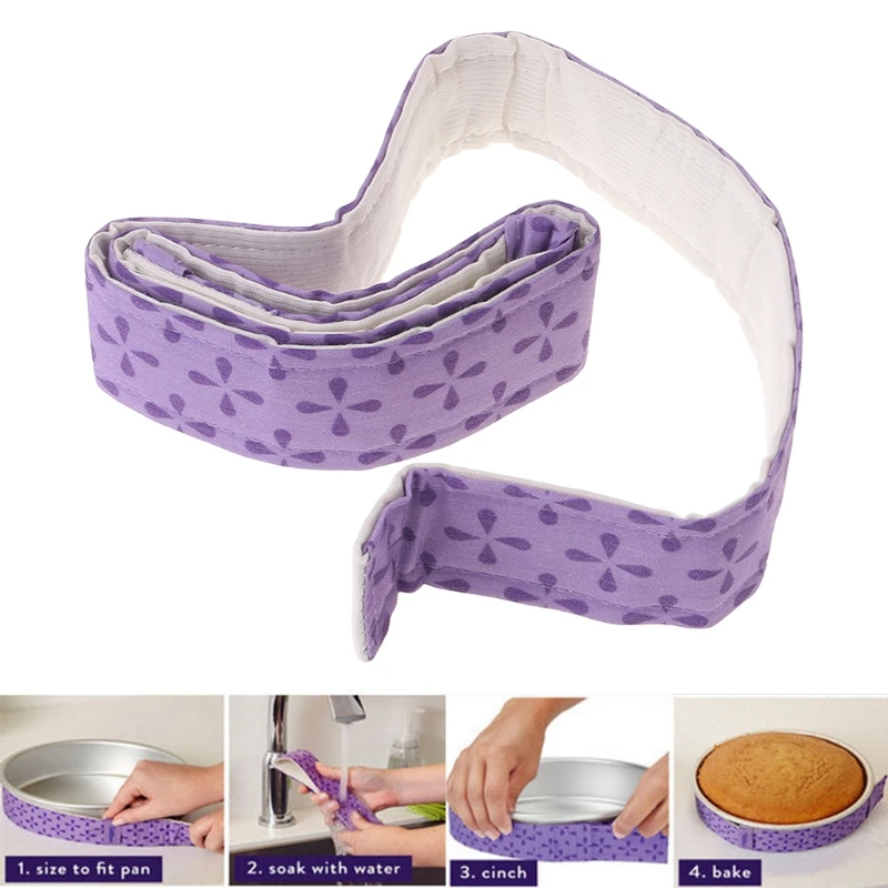 

Cake Pan Strips Bake Even Strip Belt Bake Moist Level Cake Baking Tool Kitchen