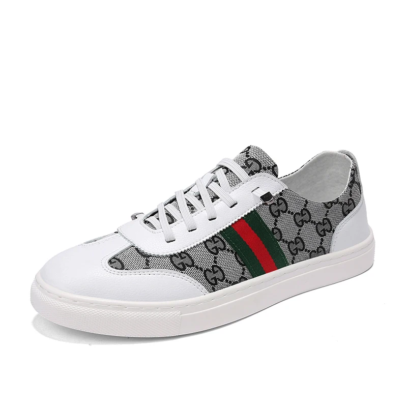 Мужская обувь Повседневная Весна Осень искусственная кожа смешанный принт