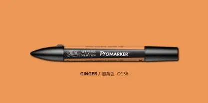 Winsor& Newton Promarker профессиональный дизайн маркеры желтый и оранжевый тон - Цвет: ginger