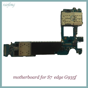 

Raofeng well work Motherboard for Samsung galaxy s7 edge g935f unlocked with android full use mainboard with chips logic board