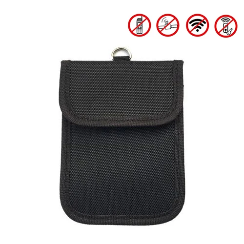 

RFID Electromagnetic Car Anti-Theft Anti-Lost Anti-Scanning Shielding Key Bag Auto Car Key Shielding Blocking Cover Key Bag