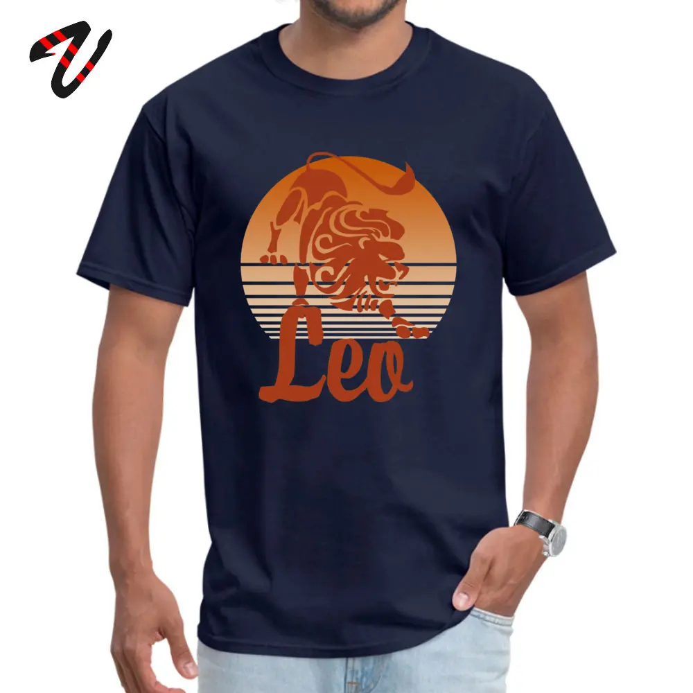 Hot Sale LEO Casual Tshirts Crew Neck Pure Cotton Mens Tops T Shirt Short Sleeve Summer Fall Casual Tops & Tees LEO 4092 navy