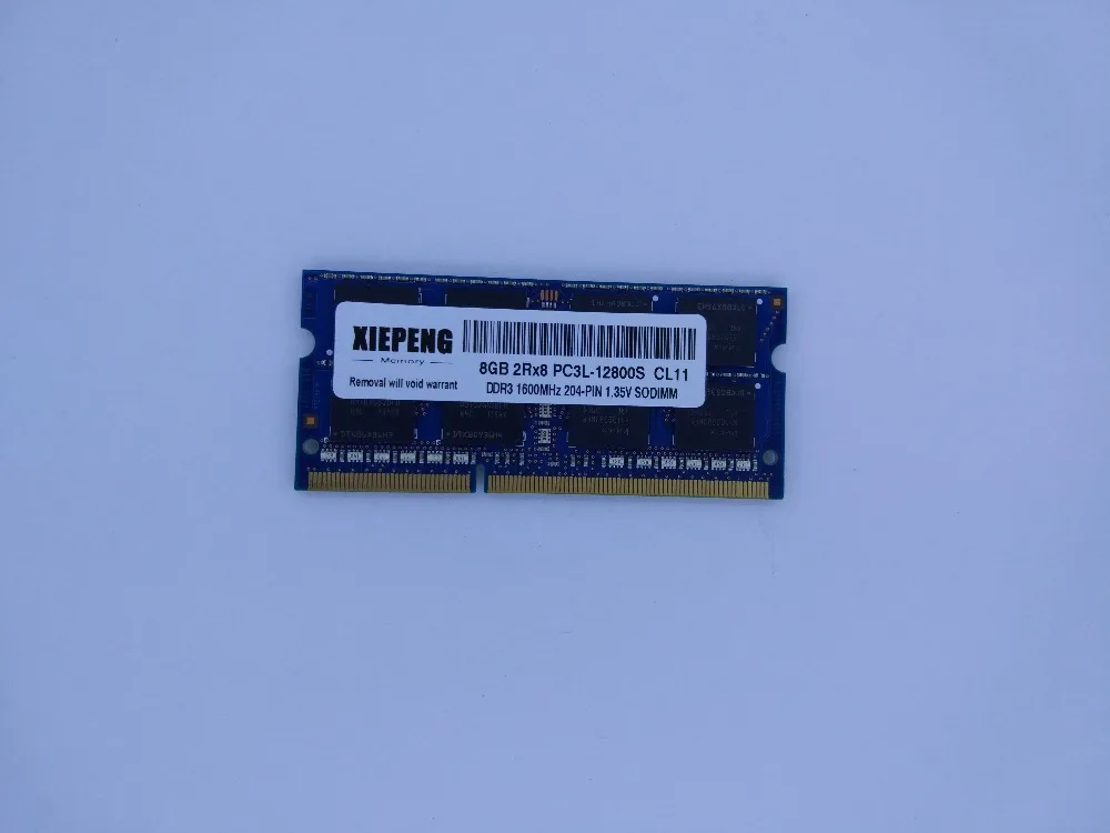Память для ноутбука 8 Гб 2Rx8 PC3L 12800S 4 DDR3L SODIMM 1600 МГц DELL Inspiron One 20 2020 MLK 3048 2330 2350 5348