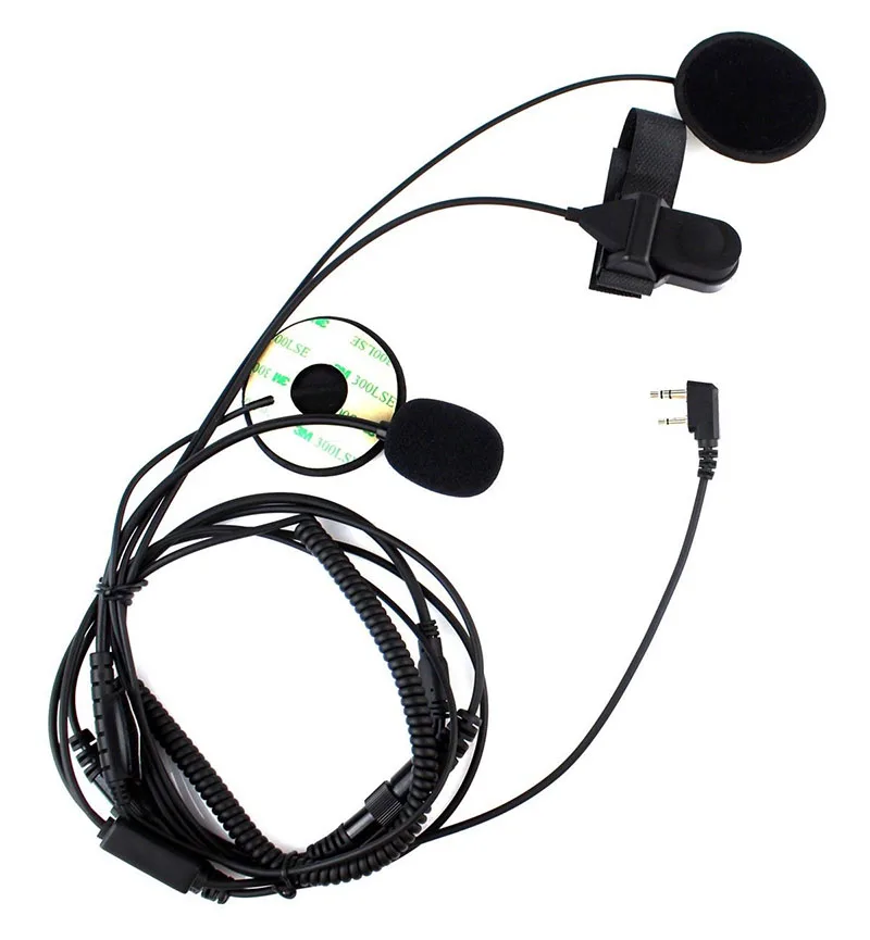 Waterproof Finger PTT Headset Walkie Talkie Motorcycle Helmet MIC for Kenwood Retevis for TYT for Baofeng uv 5r for Puxing Radio (12)