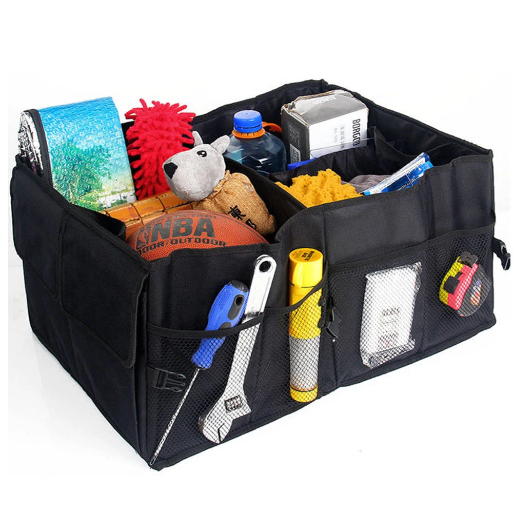 Universal Car SUV Trunk Cargo Organizer Foldable Collapsible Storage