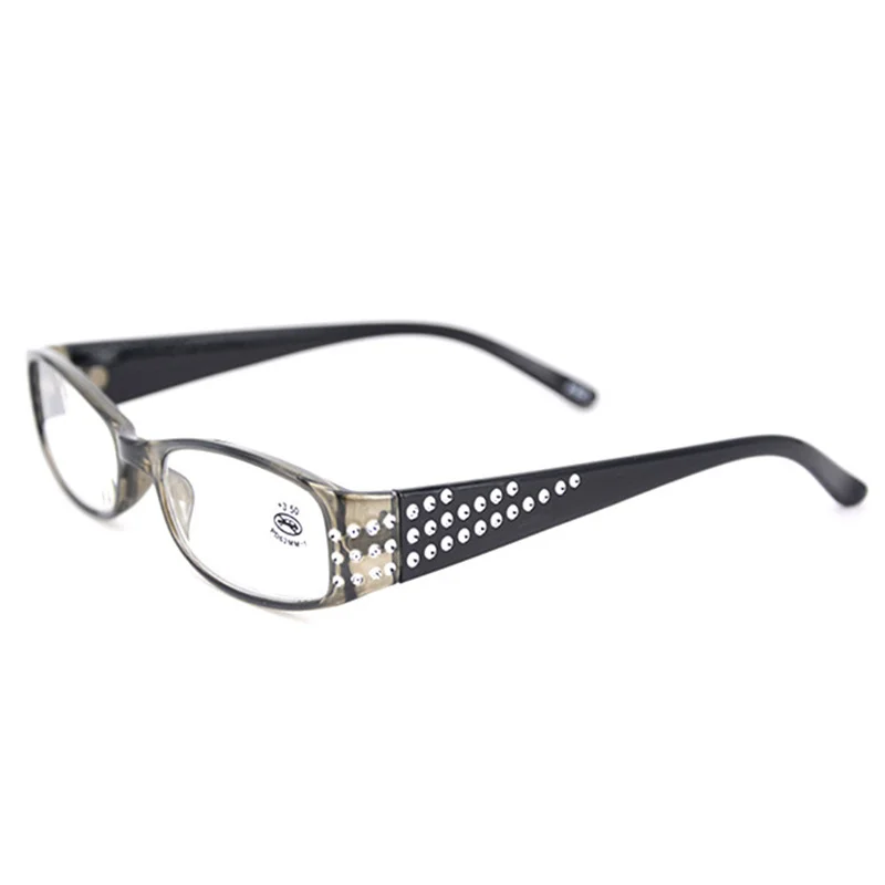 Gafas de lectura de moda para mujer, gafas de lectura de resina de diamante, gafas de diamantes de imitación de alta gama, lectores de gafas Diopter Gafas de lectura de moda para mujer, gafas de lectura de resina de diamante, gafas de diamantes de imitación de alta gama, lectores de gafas Diopter