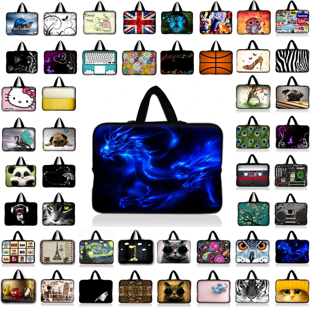 10 11.6 13.3 14 15 15.6 17 17.3 pouces dragon bleu pochette d