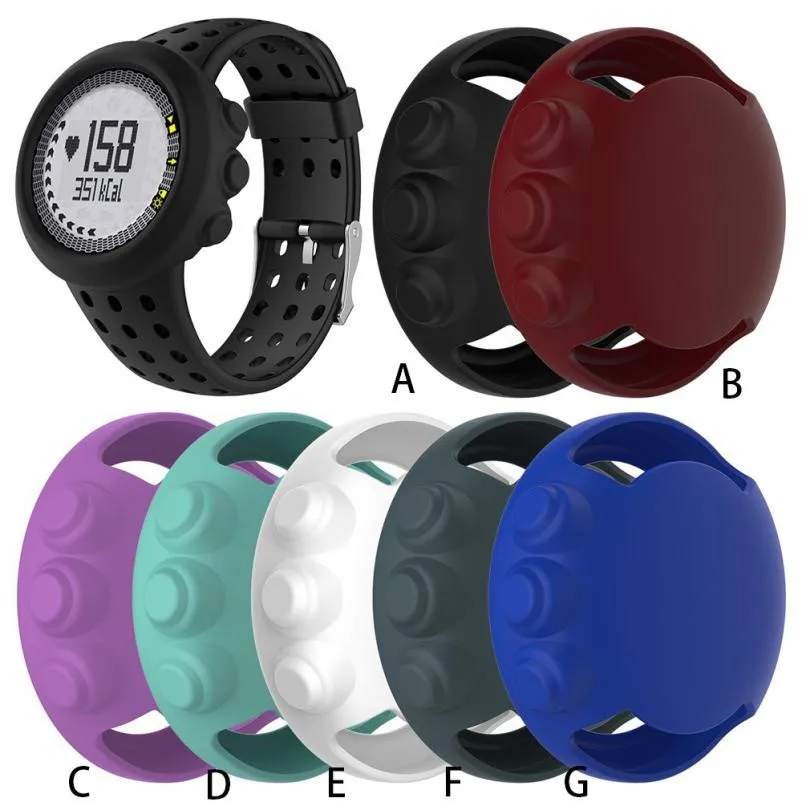 

Silicon Slim Watch Case Cover For SUUNTO M Series M1, M2, M4, M5 wearable devices smartwatch relogio inteligente reloj deportivo