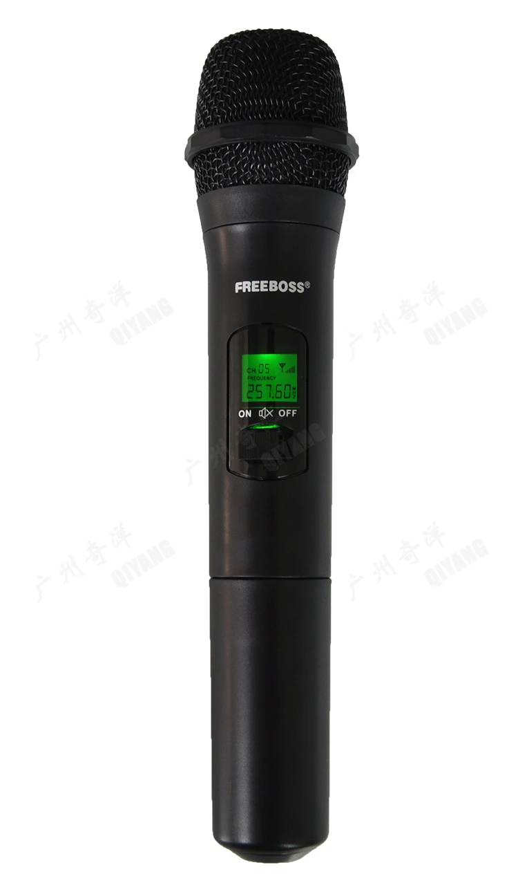 Freeboss KV-8500 VHF 2 ручной беспроводной микрофон динамические капсулы семейные вечерние сбалансированные+ несимметричный выход беспроводной микрофон