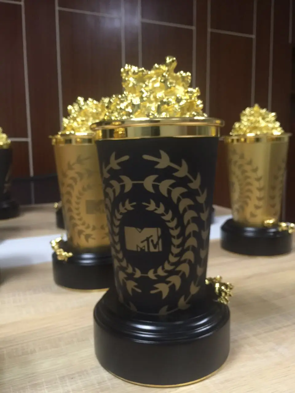 MTV фильм награда трофей, MTV Popcorn awards, MTV фильм Awards попкорн