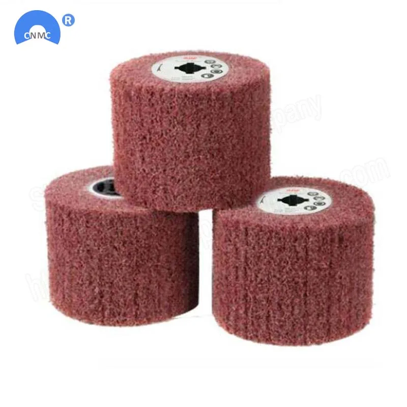 

120*100 Wire Drawing Polishing Burnishing Wheel For Burnishing Machine/polisher/sander Abrasive Wheel