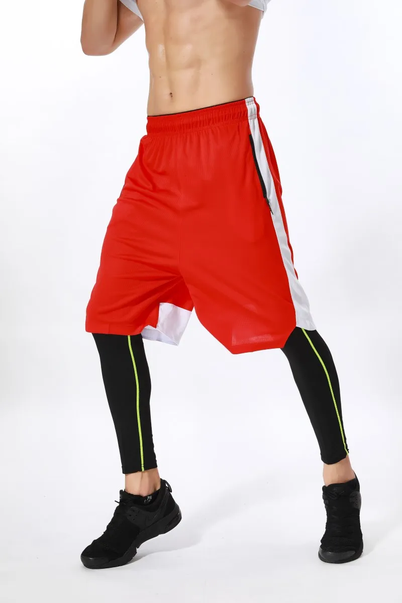 HOWE AO популярные мужские баскетбольные шорты спортивные фитнес короткие быстросохнущие дышащие профессиональные спортивные шорты для тренировок карман на молнии