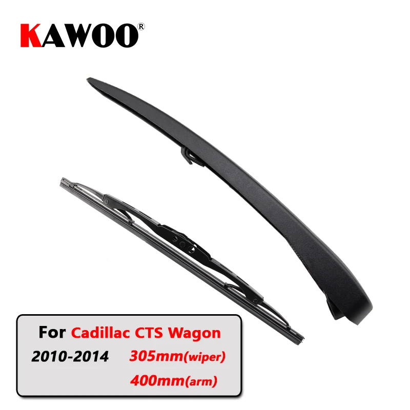 Kawoo Car Rear Wiper Blades Back Window Wipers Arm For