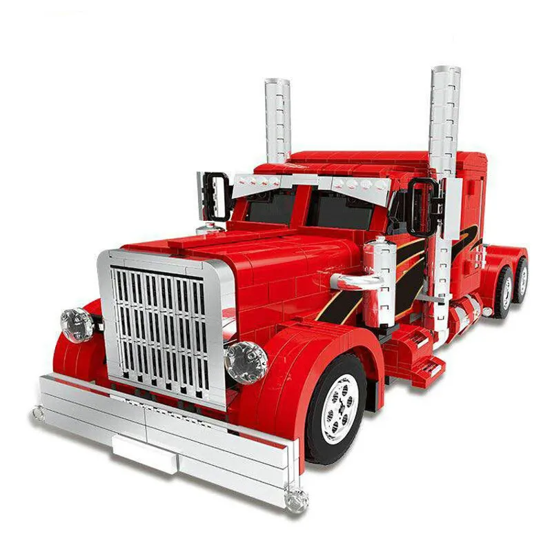 

DIY Real Technic MOC Series The Red Monster Kits Model Set Children Building Blocks Toys for Children Gifts