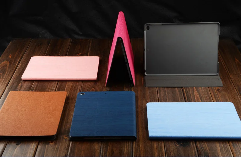 Fashion Tablet Case For ipad 2017 Simplicity PU Leather Smart Cover Folio Case Auto Wake Cover Case For Apple iPad 2018 9.7 inch (5)