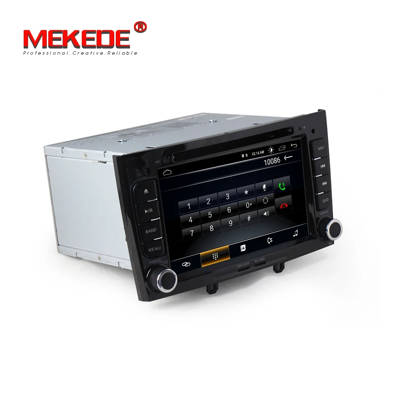 Flash Deal 1024*600 7" Quad Core Android 8.1 Car DVD For Peugeot 308 408 308SW with WIFI Radio GPS Navigation Support OBD Bluetooth 4