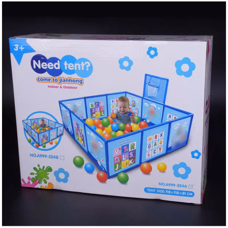 Baby Safety Fence Pool Newborn Playpen Kids Fence Playpen Plastic Baby Game Fence Baby Crawling Safety Guardrail riding hall