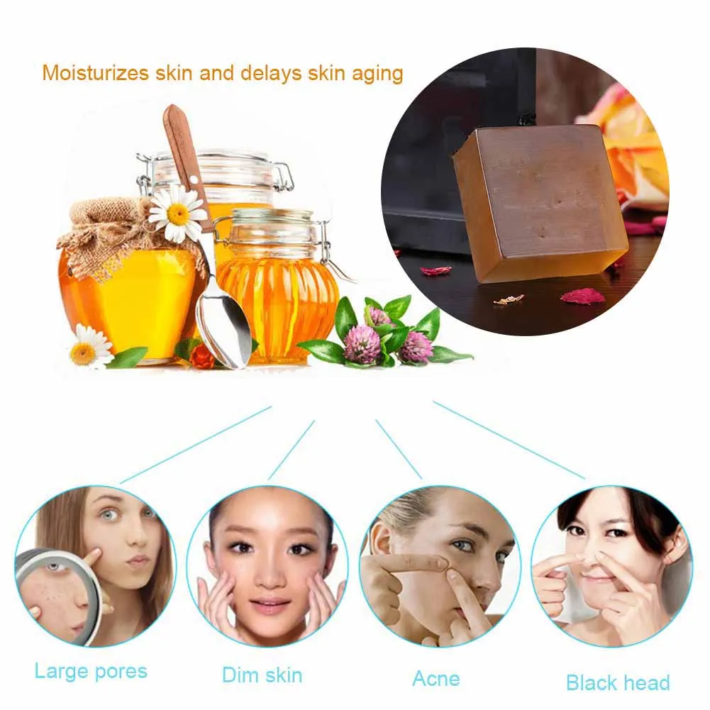100g Facial Cleaning Whitening Soap Oil Control Face Care Essential Oil Handmade Soaps for Men Women KG66 100g Facial Cleaning Whitening Soap Oil Control Face Care Essential Oil Handmade Soaps for Men Women KG66