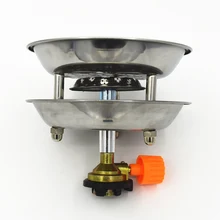 1Pc חיצוני נרגילות נרגילה פחם צורב פחם דוד שימוש גז נייד חמה פלאט מהיר שריפת Narguile אביזרי עישון(China)