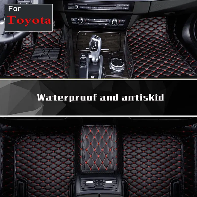 2018 Car Floor Mats Fit Left Drive Seat Cover Full Set For Toyota Landcruiser Zelas Sequoia Crown 86 Previa Sienna Wishvenza | Автомобили