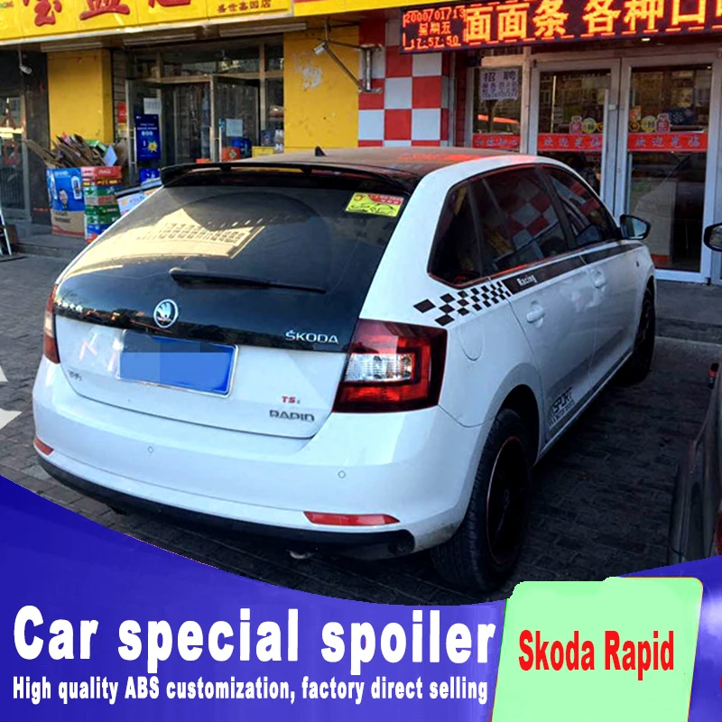 Спойлер высокого качества для Skoda fabia 3 2012 2013 2014 2016|Спойлеры и крылья| |