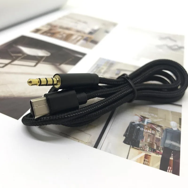 Type C To 3.5 Mm Audio Cable Adapter For USB C Type-c Jack Aux Cable For Car Speaker For Samsung S9 HUAWEI mate 10 20 P10 MI8 
