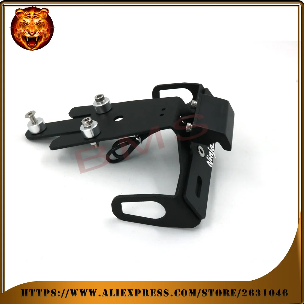 Motorcycle Tail Tidy Fender Eliminator Registration License Plate Holder bracket LED Light For KAWASAKI NINJA 650R NINJA650 2016 |