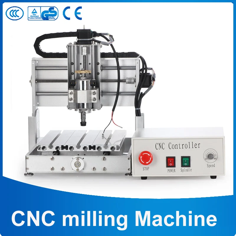 CNC router kit metal milling machine metal engraving machine 300W MACH3 2020 mini engraving