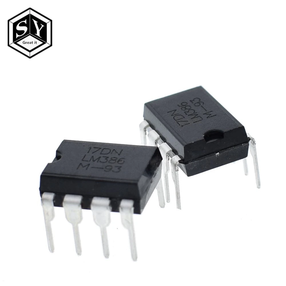 

10pcs LM386 LM386N Audio Power AMPLIFIER DIP-8
