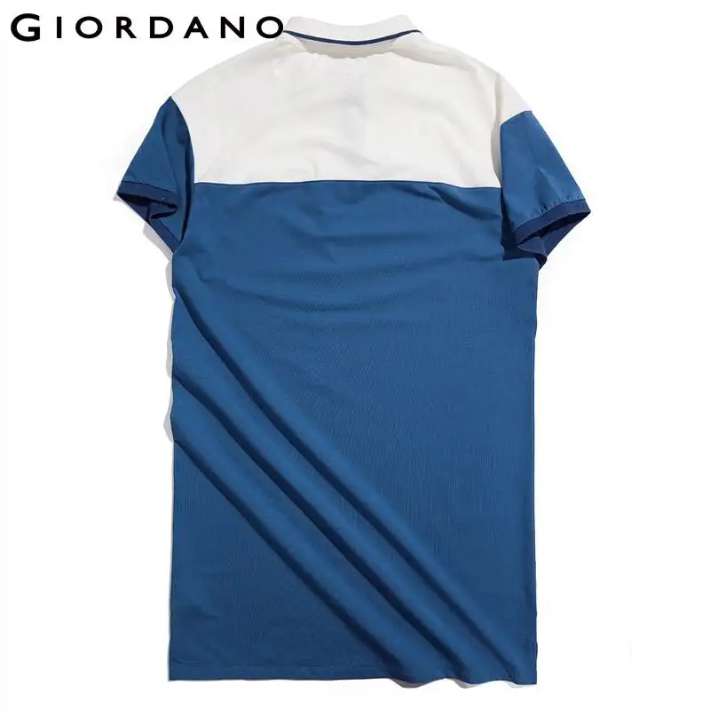 Платье поло Giordano женское эластичное хлопковое спандекс короткий рукав