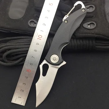 

Sanremu 7033 LUC-PH Folding Knife 8Cr14Mov Blade PA66+GF Handle Outdoor Camping Hunting Survival Tool Cutting EDC Pocket Knives