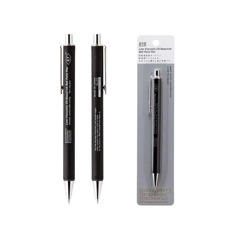 Japan STALOGY Ballpoint Pen Anti slip Handle 0.7 Low Viscosity Oil