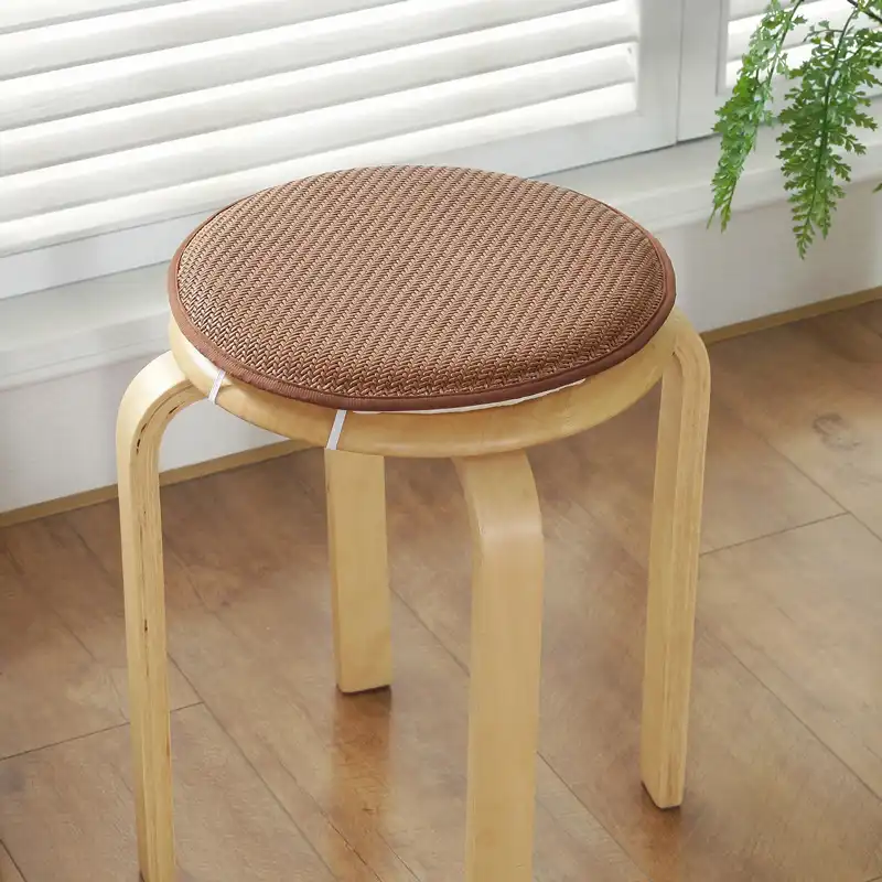 Coole Runde Rattan Matte Stuhl Kissen Fur Sommer Multi Farben Sitzkissen Fur Esszimmer Stuhl Boden Pad Qualitat Poam Coshions 1 Stucke Aliexpress