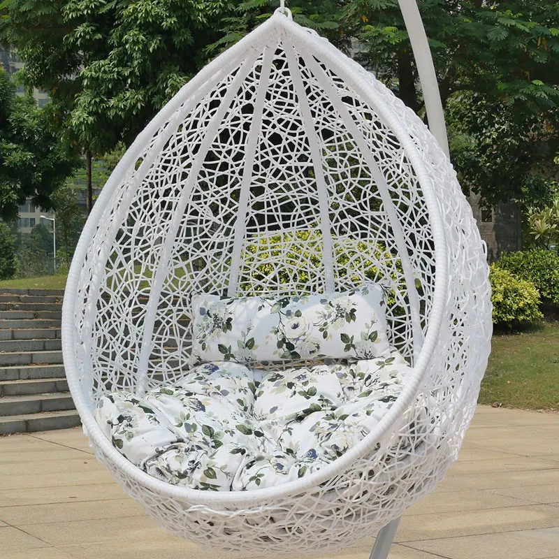 Special single person hanging basket chair wicker living room cradle