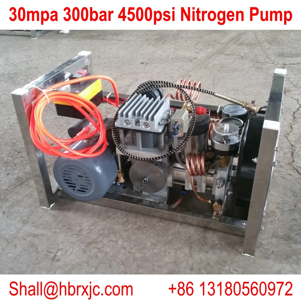 

Updated High Pressure Nitrogen Compressor 6000PSI 4500PSI 30L/min for Industry