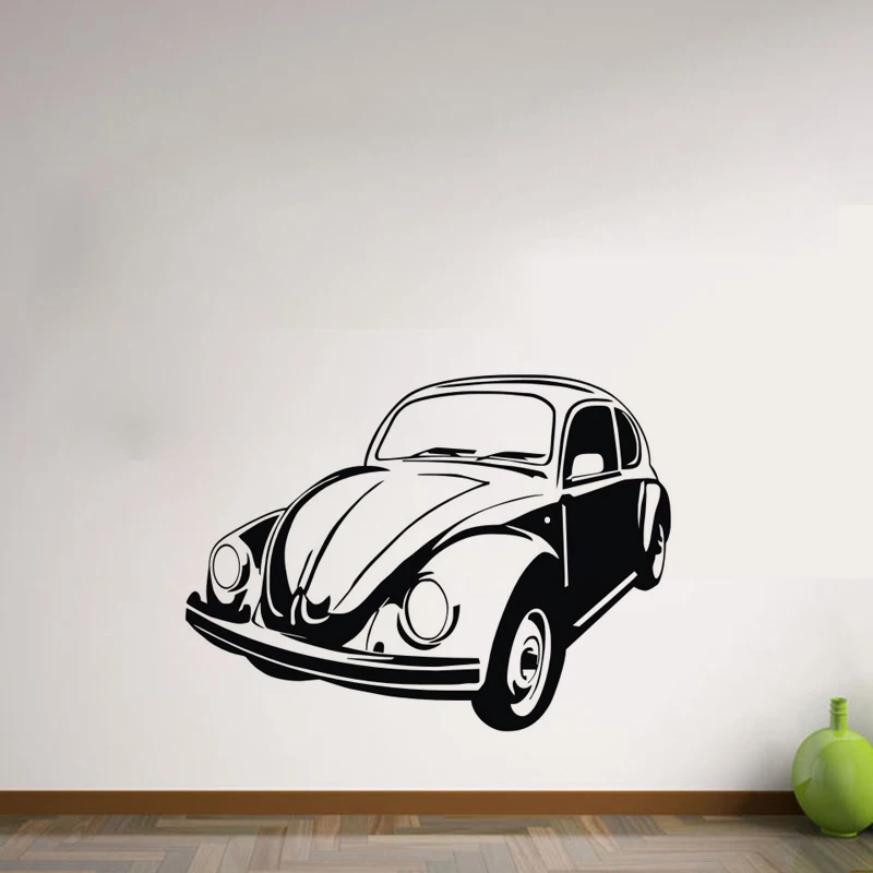 Cartoon Car Wall Stickers Home Decor Living Room Vinyl Art Wall Decals
