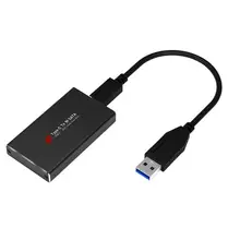 Алюминиевый сплав USB3.1 USB-C type C к MSATA к USB 3,0 Корпус SSD, HDD жесткий диск коробка Внешний чехол для мобильного телефона кабель