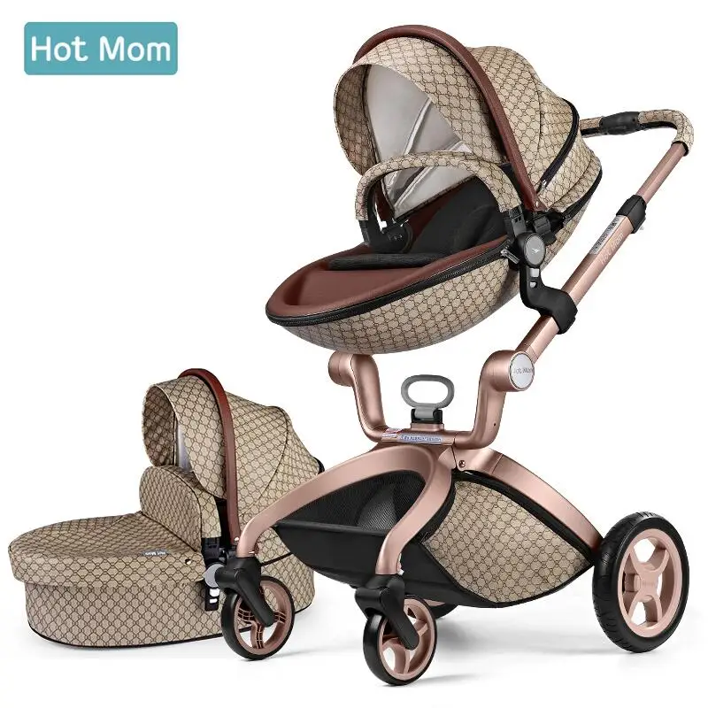 Hot Mom детская коляска  коляска 2 в 1  Россия Бесплатная доставка