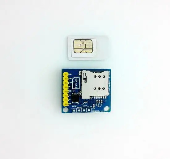 SIM800L V2.0 5V беспроводной GSM GPRS модуль четырехдиапазонный с антенной кабельный колпачок бесперебойного питания(ups