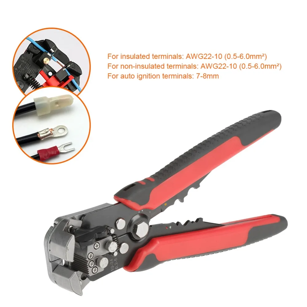 Automatic Multifunctional Cable Wire Stripper Cutter Crimper Hand
