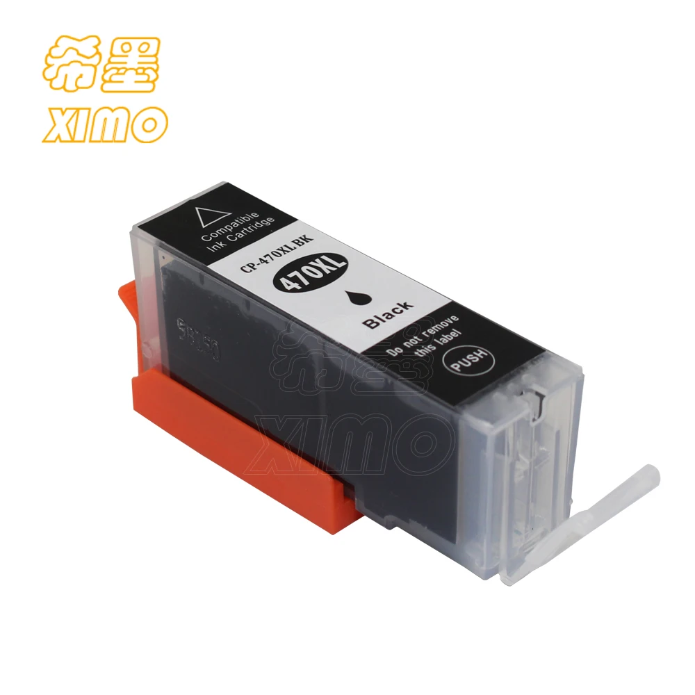 XIMO 4 шт PGI-470 BK чернила для Canon PIXMA MG7140, MG5740, MG7740, TS8040, TS9040, TS6040, TS5040