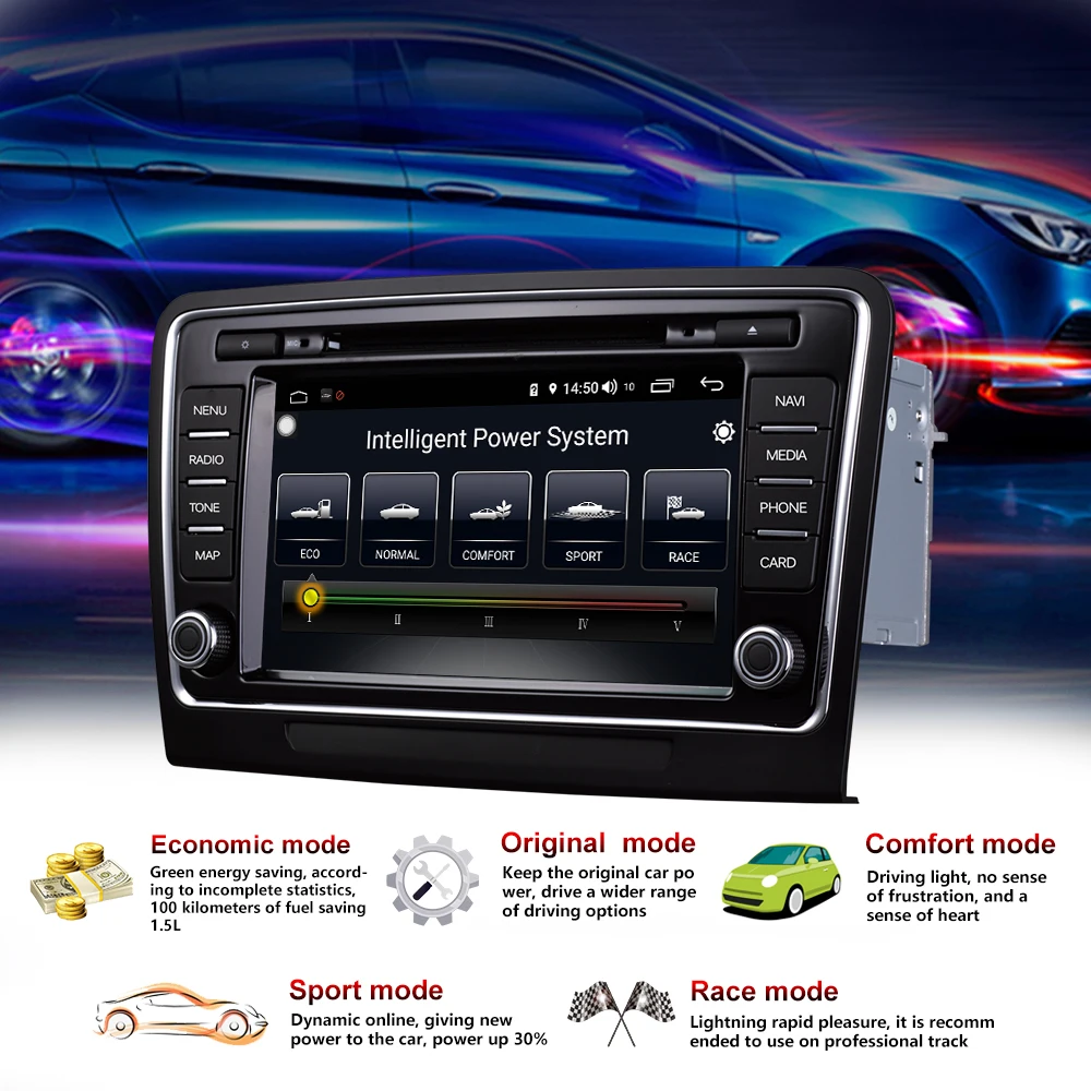 Flash Deal Car Multimedia player 2 Din Android 8.1 Car DVD For Volkswagen Skoda superb 2009-2014 8" 4G/32G/64G touch screen Car Radio GPS 3