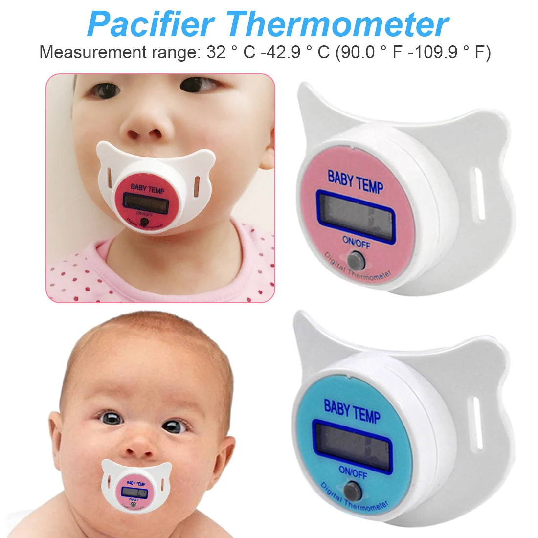 Children's Thermometer Baby Nipple Thermometer Medical Silicone