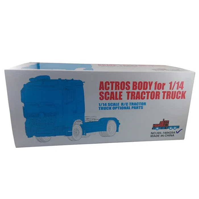 [HERCULES HOBBY] Тамия 1 14 весы для трактора грузовика Actros 1843 полный корпус 2 оси|axle|axles truck