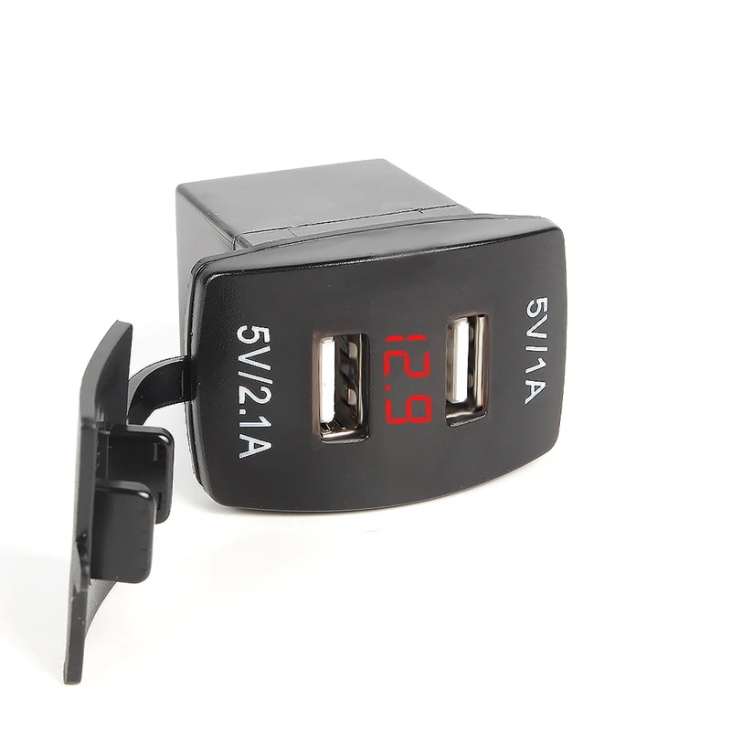 Водонепроницаемый 12 V 24 Мини двойной микро порт USB разъем Автомобиль Мотоцикл